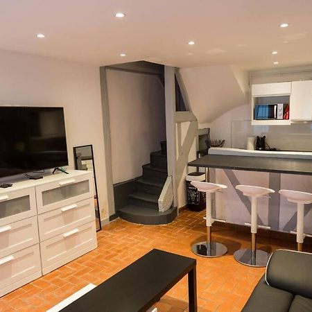 Maison De Ville Calme Rouen St.Paul 2Ch Proche Chu Luaran gambar