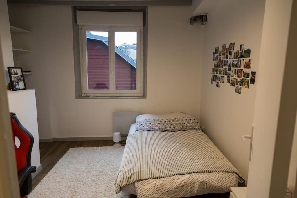 Maison De Ville Calme Rouen St.Paul 2Ch Proche Chu Luaran gambar