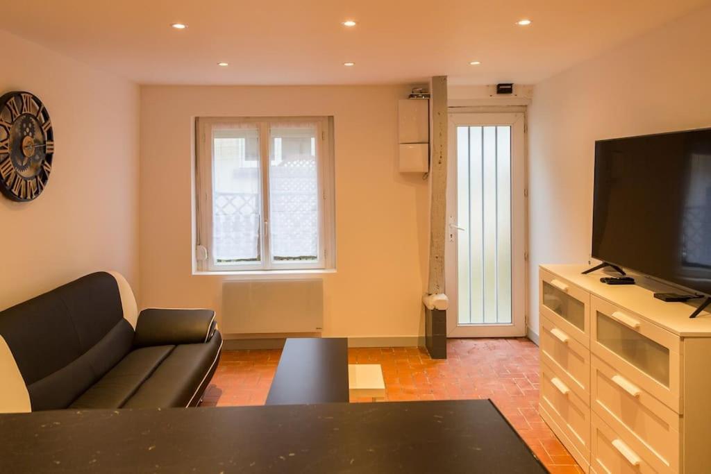 Maison De Ville Calme Rouen St.Paul 2Ch Proche Chu Luaran gambar