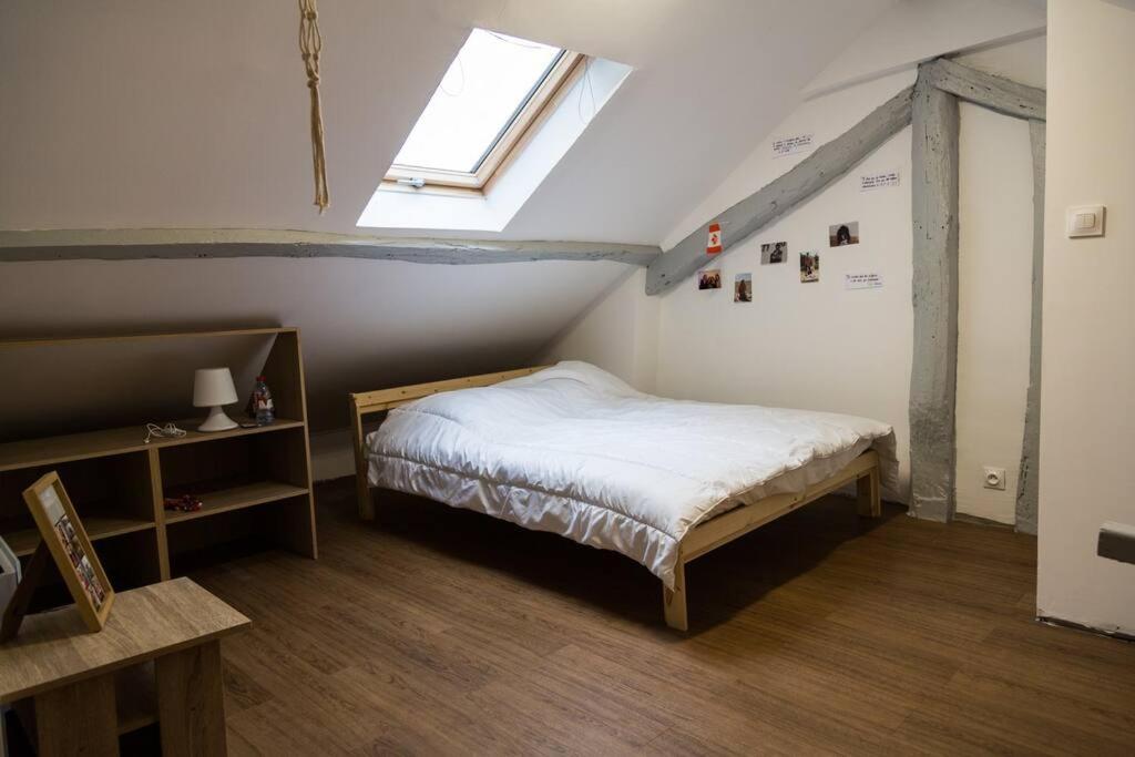 Maison De Ville Calme Rouen St.Paul 2Ch Proche Chu Luaran gambar